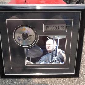 MaxSold Auction: This auction features Phil Collins autograph CD in frame, children's chairs, bicycle, Roland D50 linear synthesizer, hutch, coffee table, tables, wheel chair 17"  with ROHO cushion, French doors, office supplies, antique dresser, Crosley record player, tools, and much more!